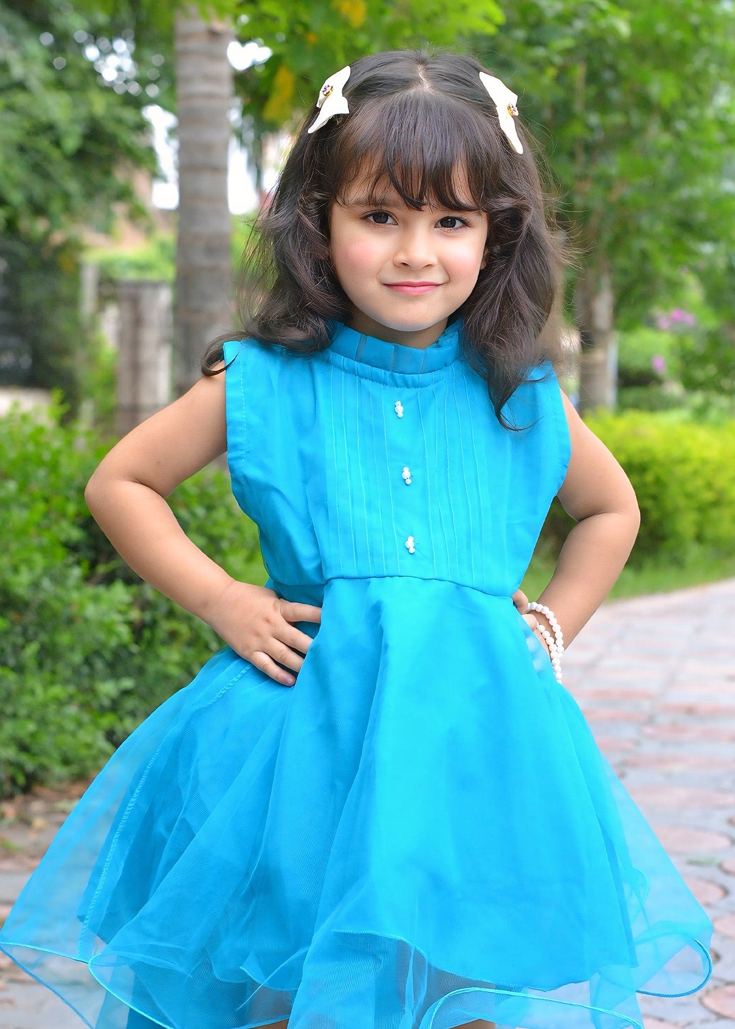 Fairy Bloom by Modest Stitched kids Formals Collection'2025-Frost