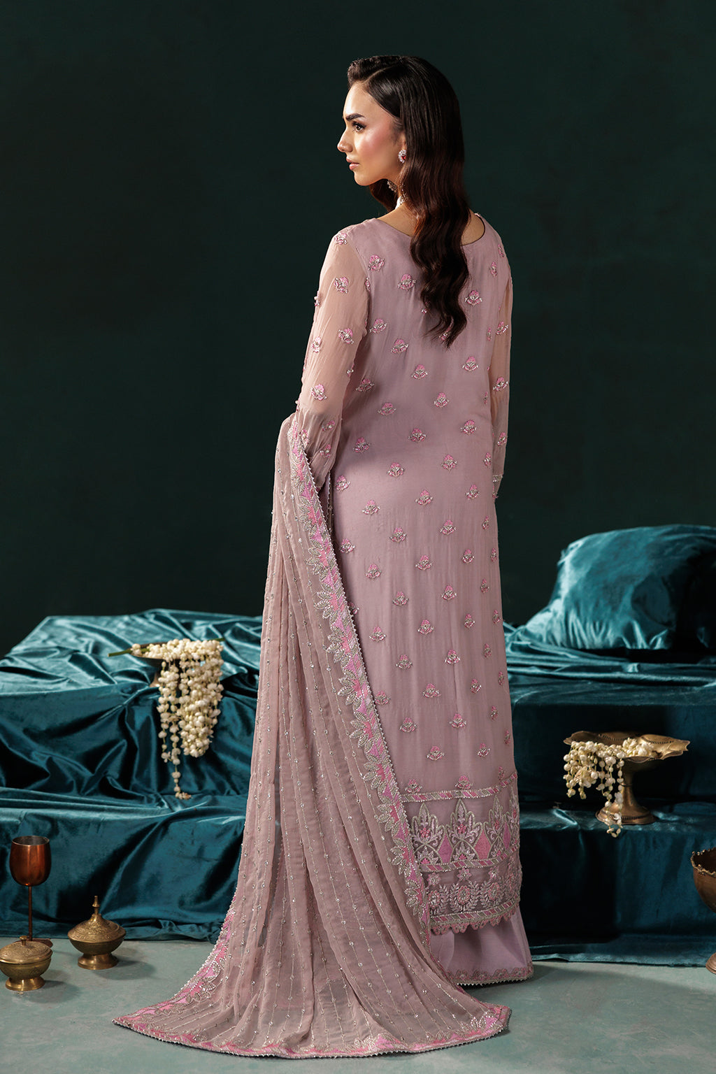 Panache By Meeral Official Unstitched 3 Piece Luxury Chiffon Formals Collection'2025-D-07