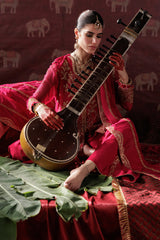 Panache By Meeral Official Unstitched 3 Piece Luxury Chiffon Formals Collection'2025-D-01