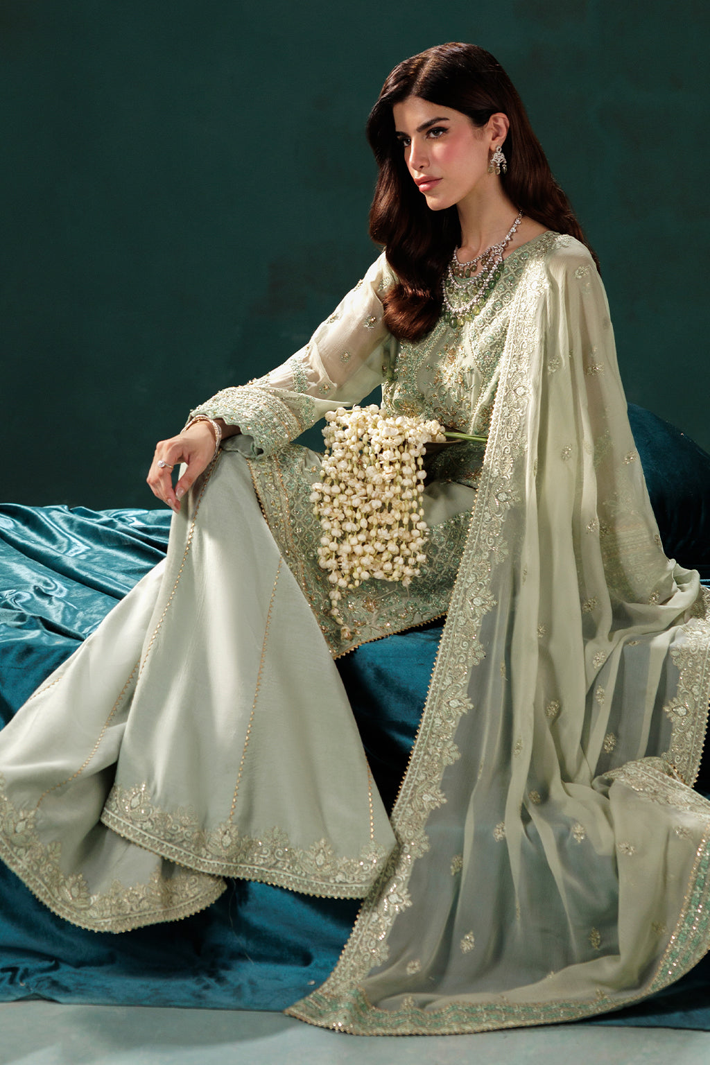 Panache By Meeral Official Unstitched 3 Piece Luxury Chiffon Formals Collection'2025-D-09