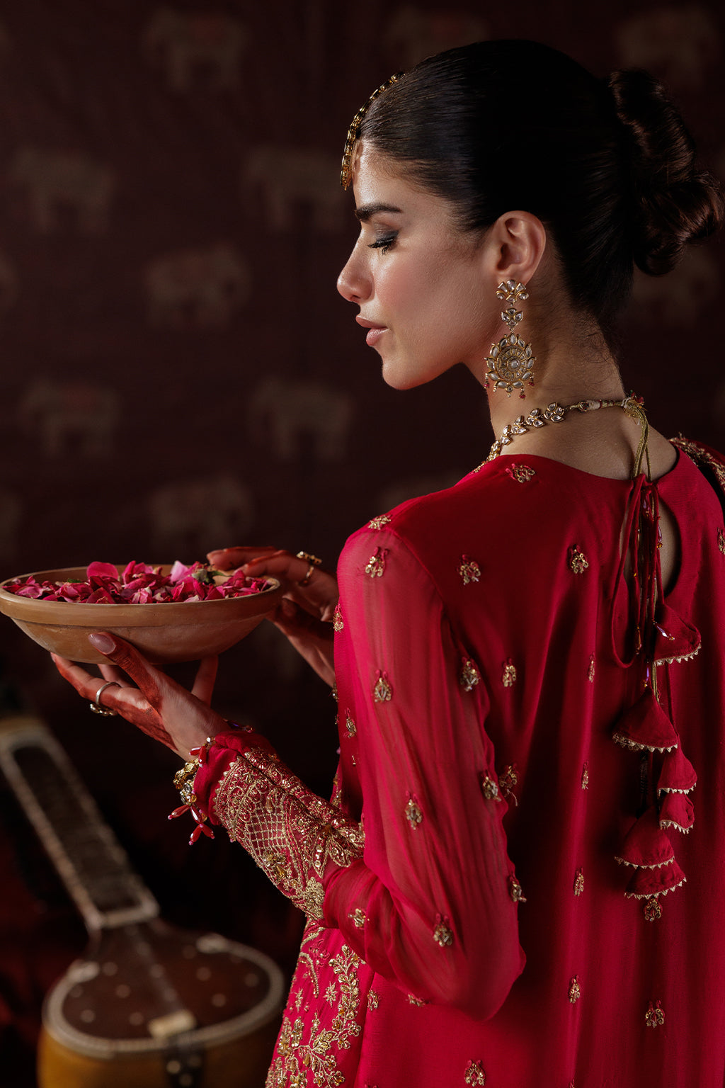 Panache By Meeral Official Unstitched 3 Piece Luxury Chiffon Formals Collection'2025-D-01