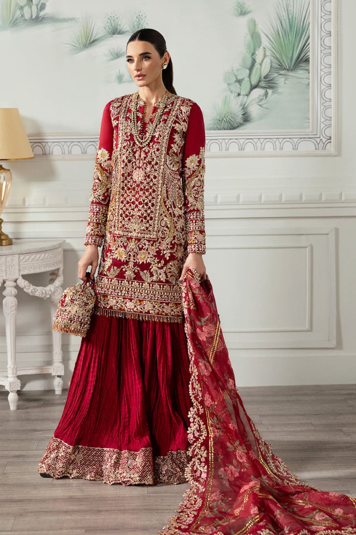 A Beautiful Chaos  Saira Shakira Unstitched 3 Piece Wedding Collection'2024-07-Artisan Story