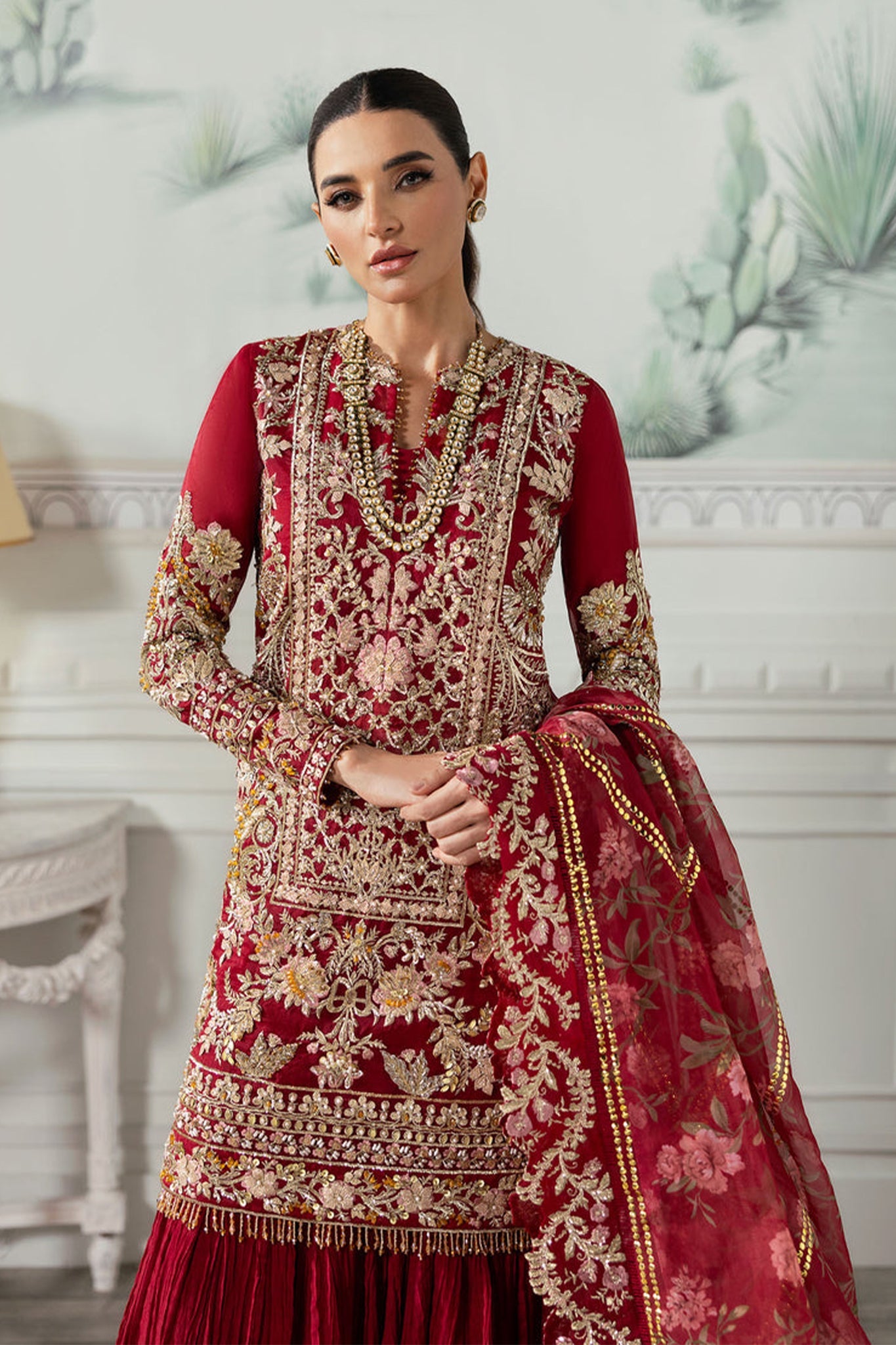 A Beautiful Chaos  Saira Shakira Unstitched 3 Piece Wedding Collection'2024-07-Artisan Story