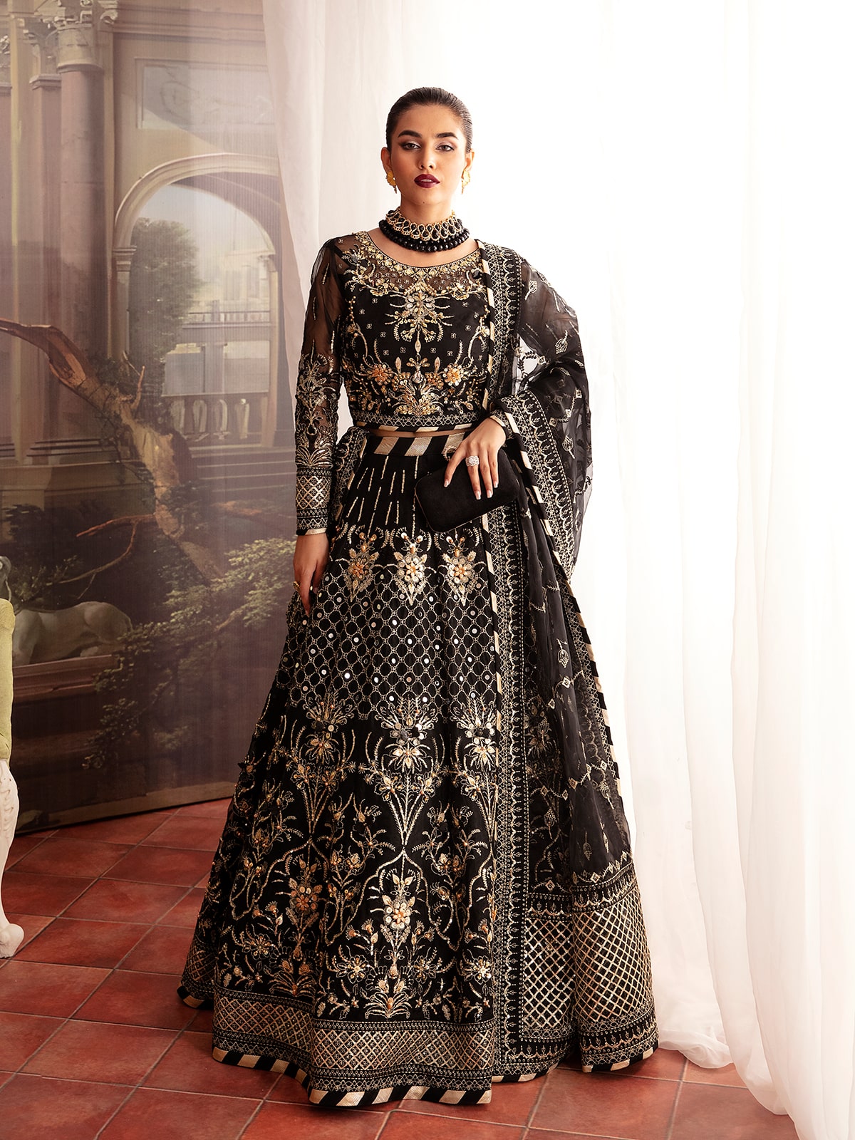 Gulaal Unstitched 3 Piece Luxury Pret Vol-02 Collection'2023-Stella GL-LP-V2-13
