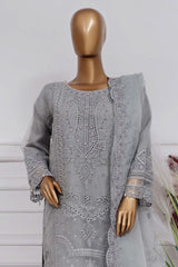 Mahpara by Sada Bahar Stitched 3 Piece Festive Formals Vol-15 Collection-B-29-Grey