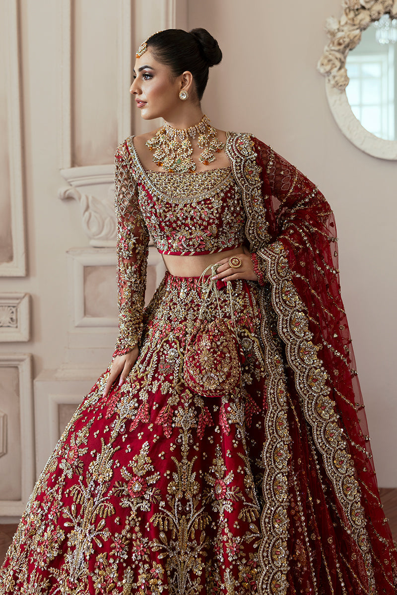 The Love Affair By Gulaal Unstitched 3 Piece Bridal Collection'2025Zamira