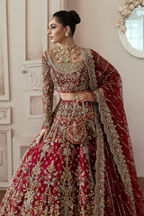 The Love Affair By Gulaal Unstitched 3 Piece Bridal Collection'2025Zamira