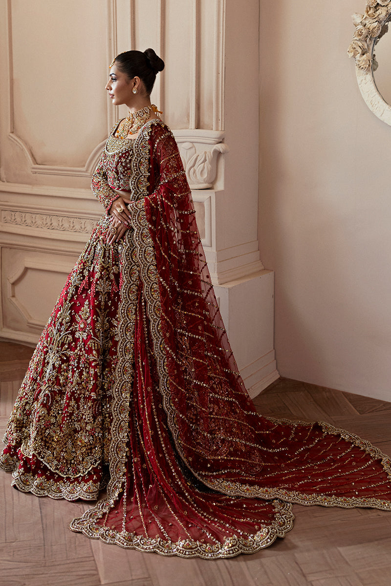 The Love Affair By Gulaal Unstitched 3 Piece Bridal Collection'2025Zamira
