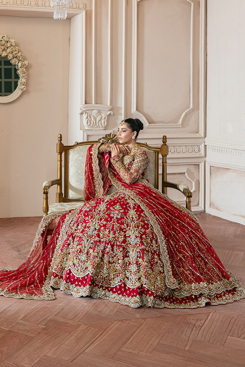 The Love Affair By Gulaal Unstitched 3 Piece Bridal Collection'2025Zamira
