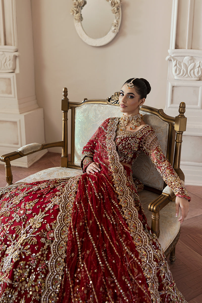 The Love Affair By Gulaal Unstitched 3 Piece Bridal Collection'2025Zamira
