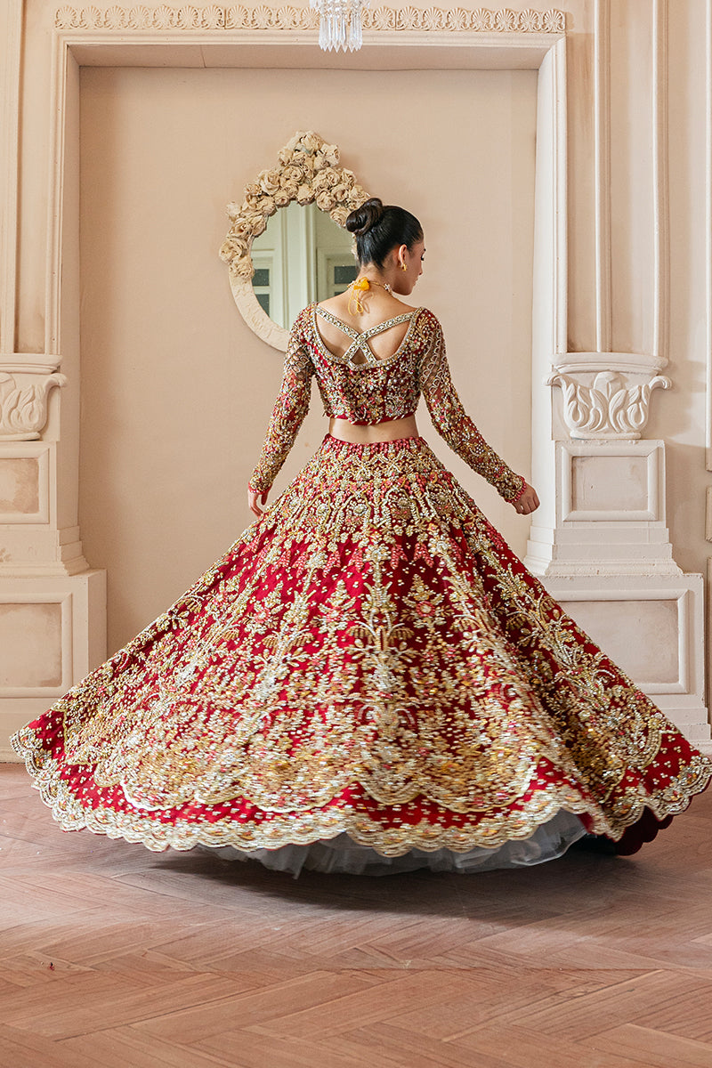 The Love Affair By Gulaal Unstitched 3 Piece Bridal Collection'2025Zamira