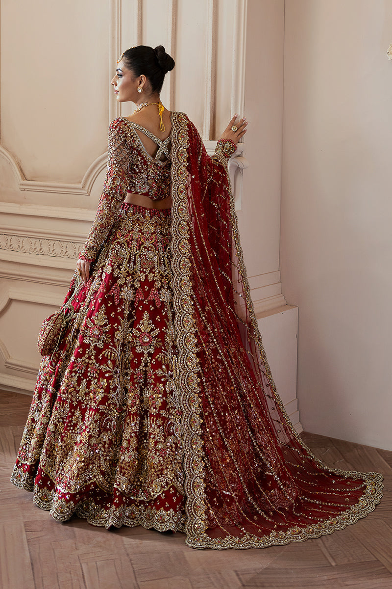 The Love Affair By Gulaal Unstitched 3 Piece Bridal Collection'2025Zamira