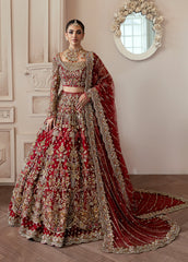 The Love Affair By Gulaal Unstitched 3 Piece Bridal Collection'2025Zamira