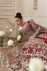 The Love Affair By Gulaal Unstitched 3 Piece Bridal Collection'2025Aylin