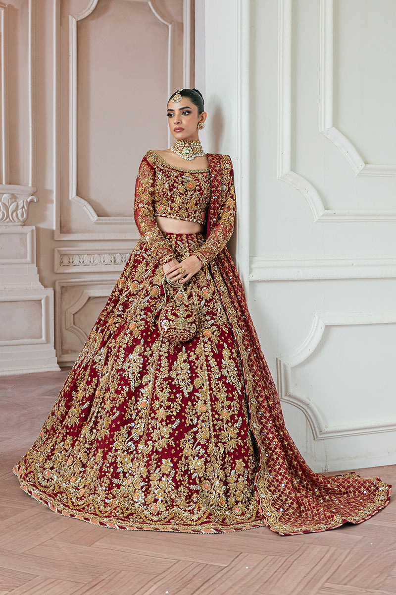 The Love Affair By Gulaal Unstitched 3 Piece Bridal Collection'2025Velora