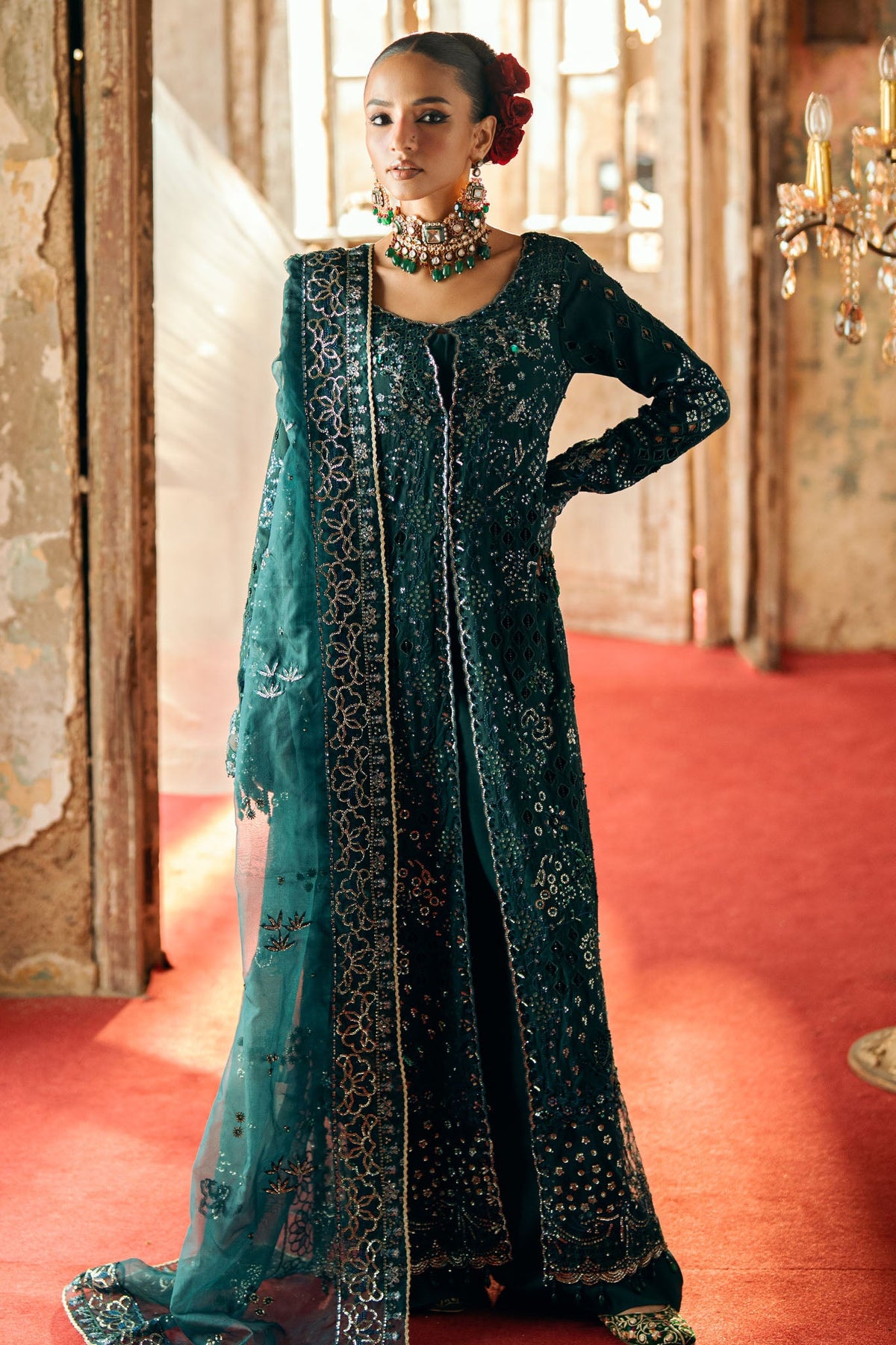 Mehermaah by Florent Unstitched 3 Piece Wedding Formals Collection'2025-Bano