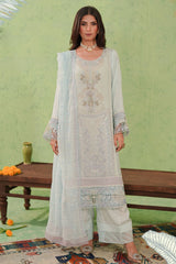 Bayan By Guzel Stitched 3 Piece Chiffon Formals Collection'2025-BG-01-Sapna