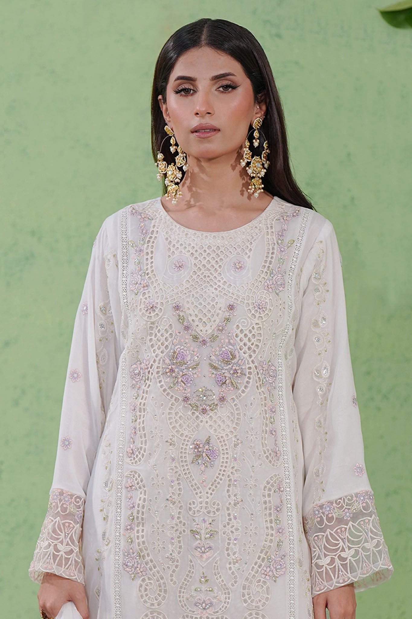 Bayan By Guzel Stitched 3 Piece Chiffon Formals Collection'2025-BG-04-Zehnaseeb