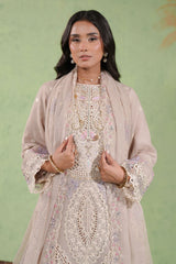 Bayan By Guzel Stitched 3 Piece Chiffon Formals Collection'2025-BG-05-Faryaad