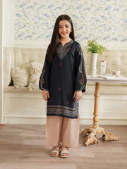 The Bloom Edit by Garnet Stitched 2 Piece Kids Summer Collection'2025-Black Bling