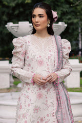 Ivy Bloom By Parishay Unstitched 3 Piece Printkari Lawn Vol-02 Collection'2025-BLOOM-03
