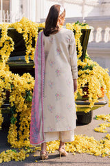 Ivy Bloom By Parishay Unstitched 3 Piece Printkari Lawn Vol-02 Collection'2025-BLOOM-12
