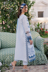 Ivy Bloom By Parishay Unstitched 3 Piece Printkari Lawn Vol-02 Collection'2025-BLOOM-13