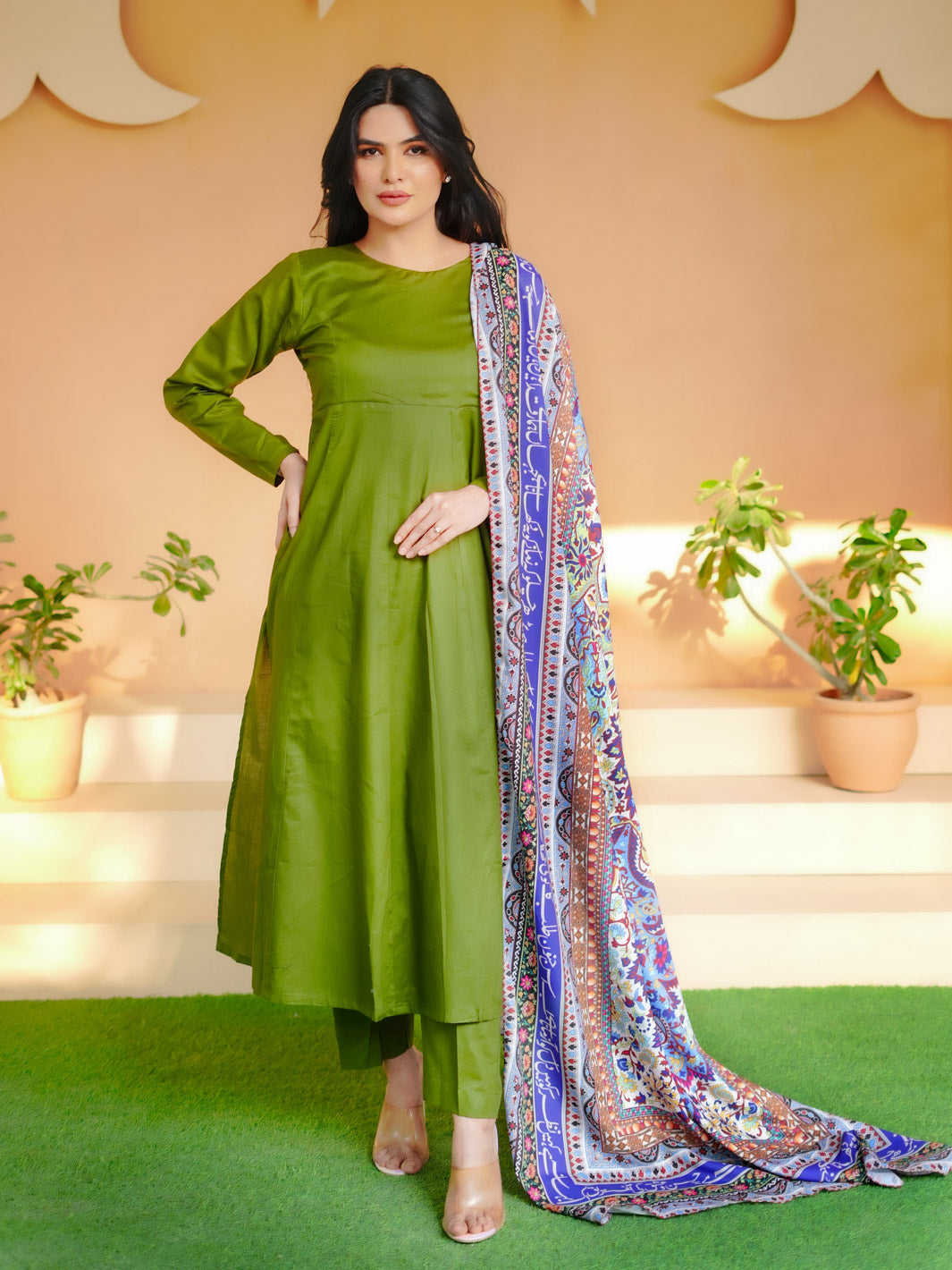 Tng By Md Odhni Collection-Zamana  (Blue)