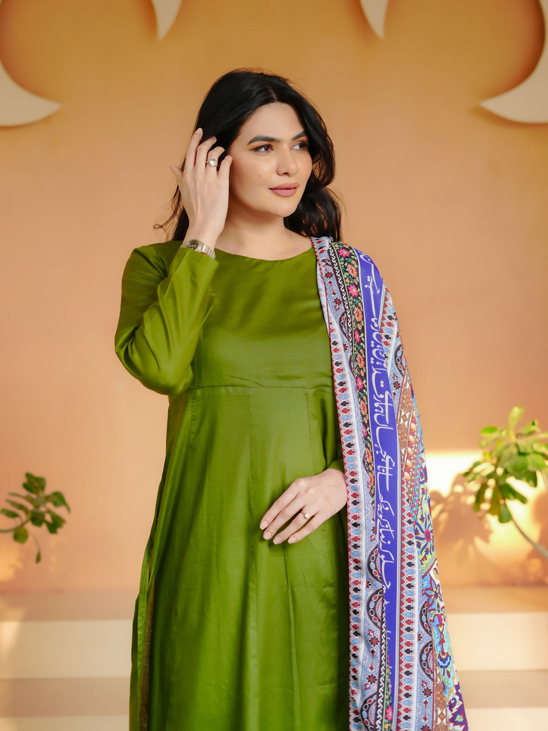 Tng By Md Odhni Collection-Zamana  (Blue)