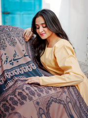 Tng By Md Odhni Collection-Taj Mahal Silk Odhni (Brown)