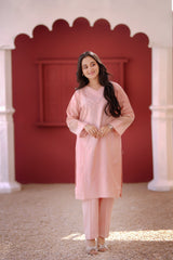 TNG By MD Stitched 2 Piece Emb Khaddar Collection-Hayat