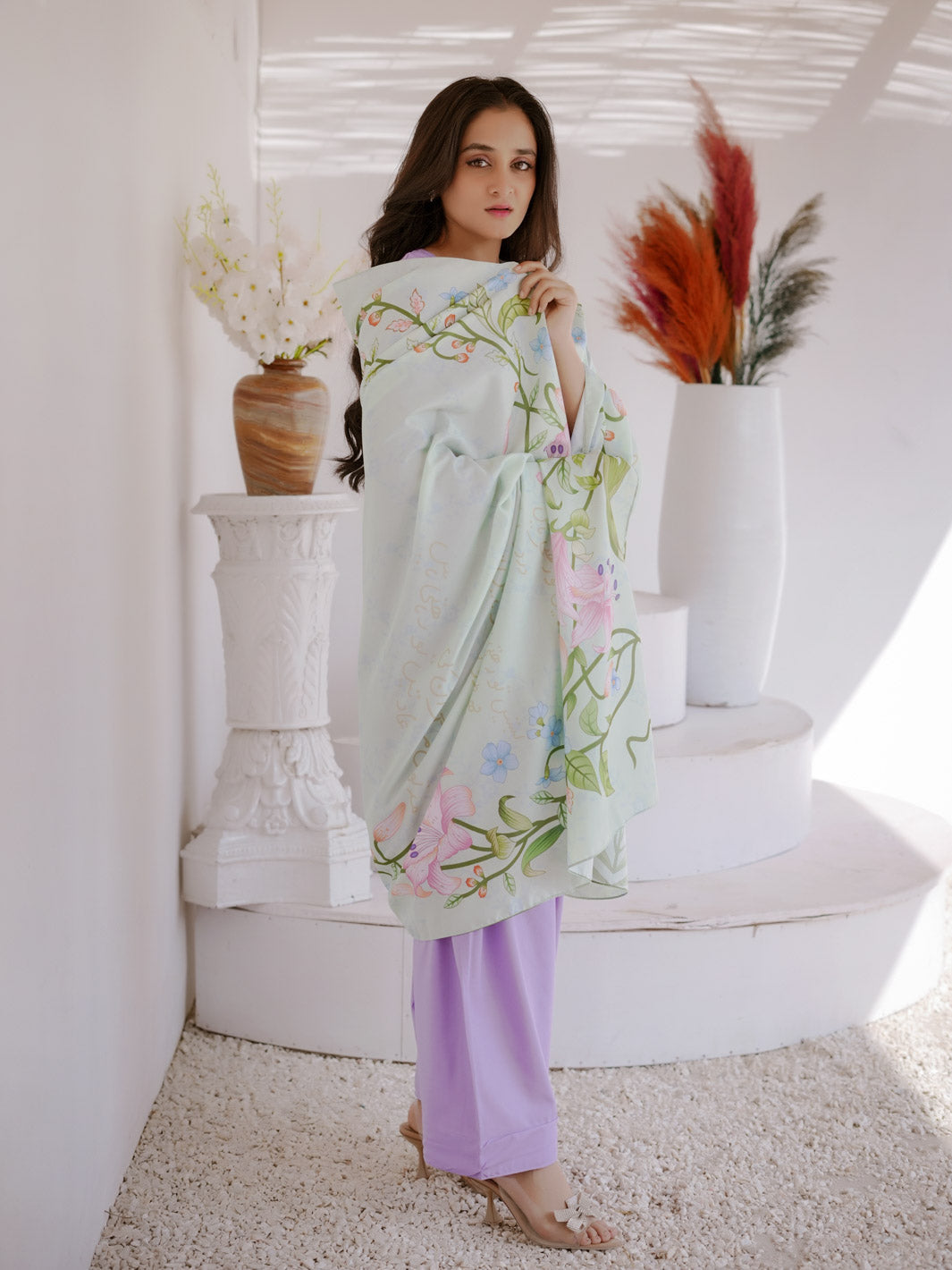 Tng By Md Odhni Collection-Aadat  (Crysal Green)