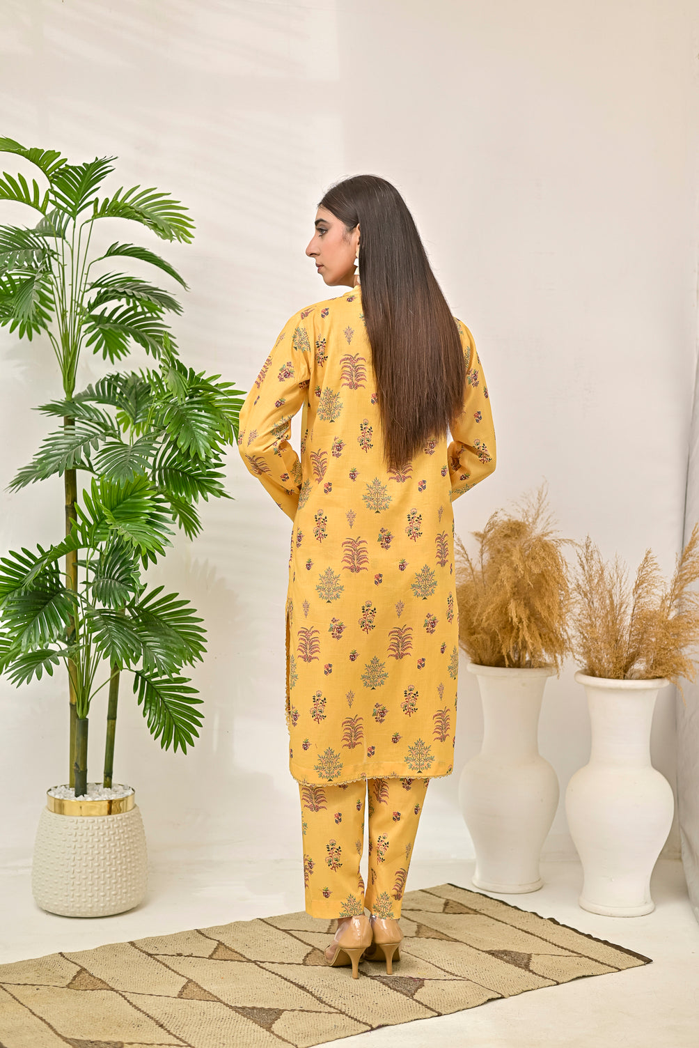 Silcot Stitched Summer Collection'2025-SunBlossom - Mustard Meadow
