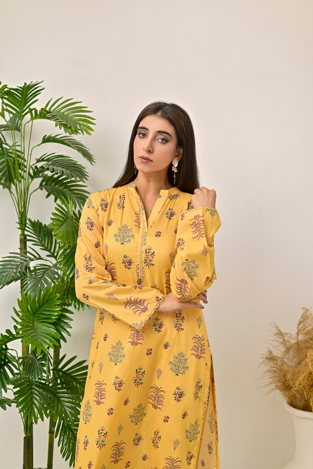 Silcot Stitched Summer Collection'2025-SunBlossom - Mustard Meadow
