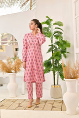 Silcot Stitched Summer Collection'2025-Rosebloom Charm ? 2 Piece Lawn Suit