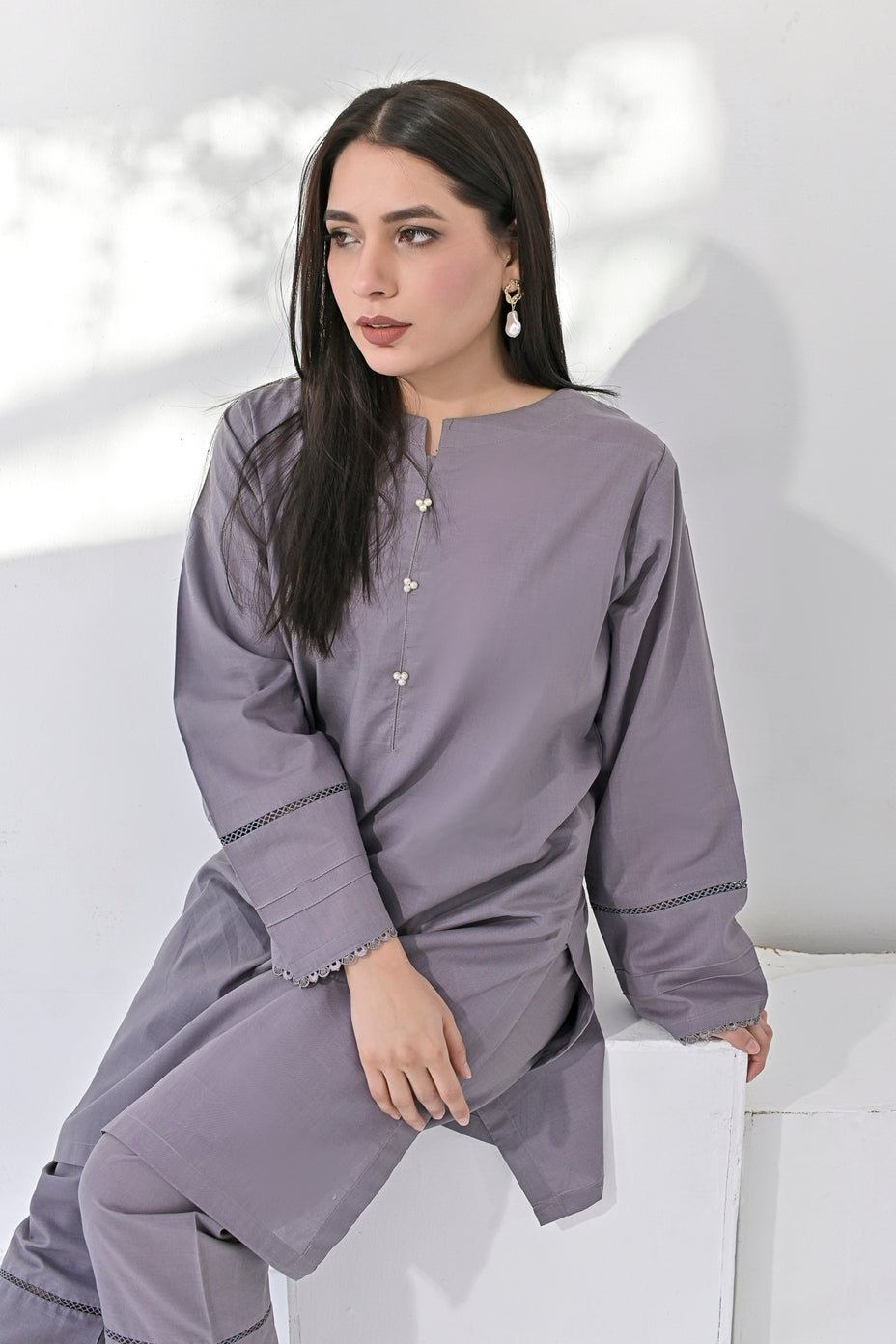 Silcot Stitched Summer Collection'2025-Airy Aesthetic Minimalist Mauve