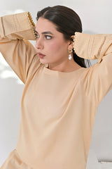 Silcot Stitched Summer Collection'2025-Breezy Belle Classic Beige