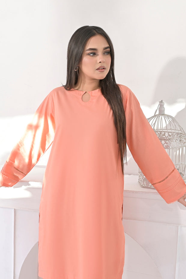 Silcot Stitched Summer Collection'2025-Sunlit Meadow Peach Perfection