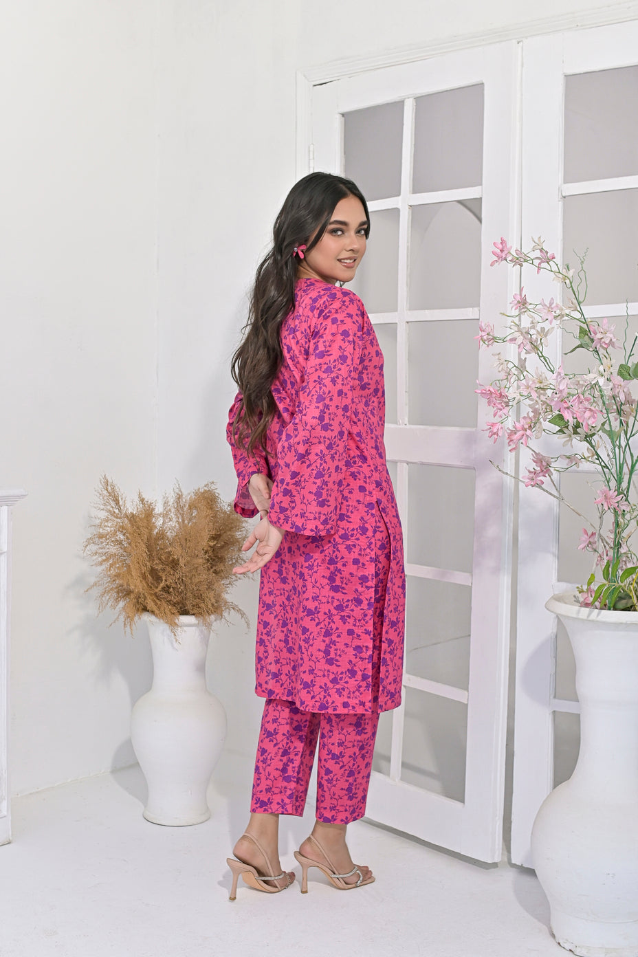 Silcot Stitched Summer Collection'2025-Warm Autumn Hues Set
