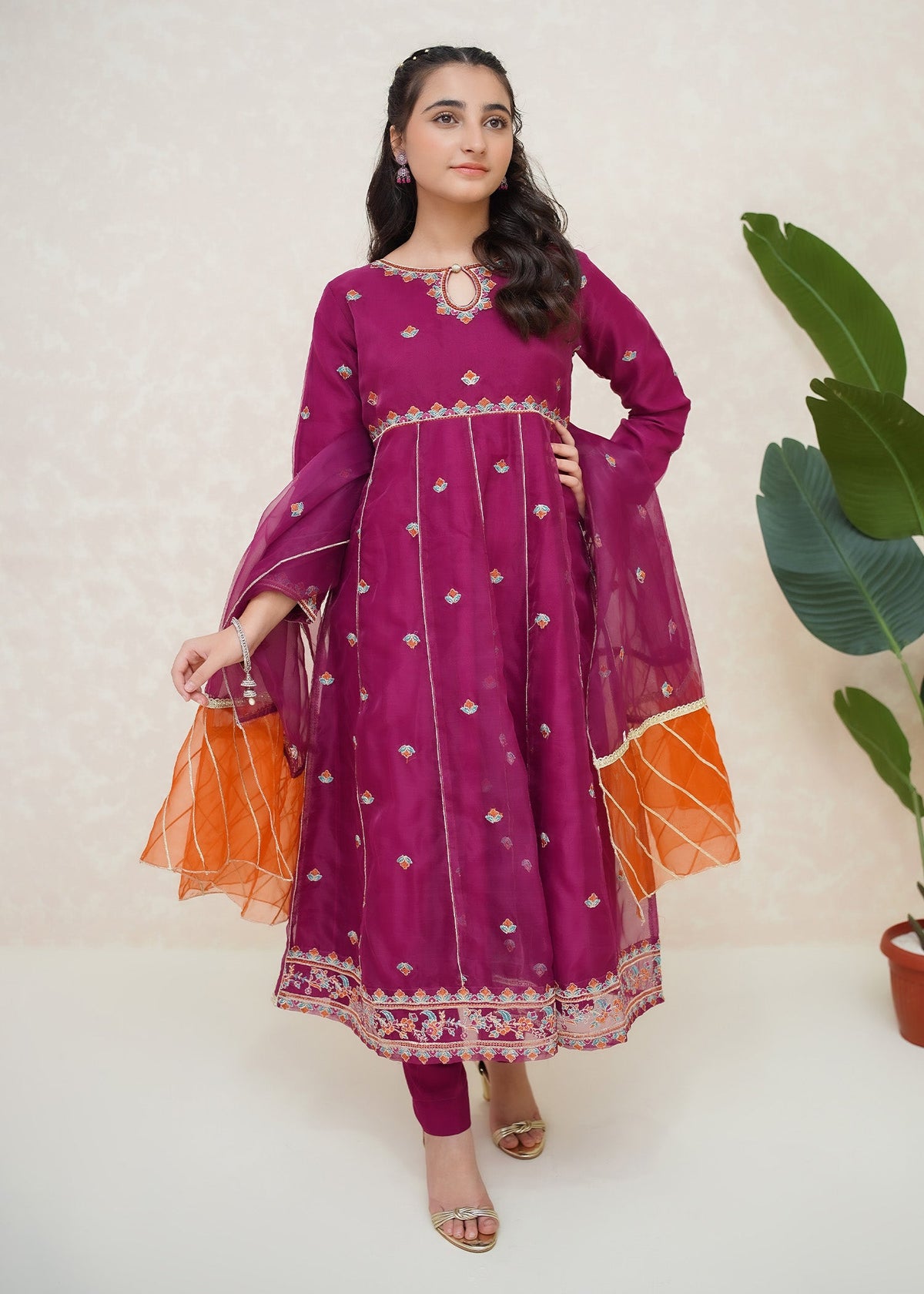 Modest Stitched 3 Piece Luxury Formals Collection'2025-Bahaar