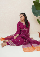 Modest Stitched 3 Piece Luxury Formals Collection'2025-Bahaar