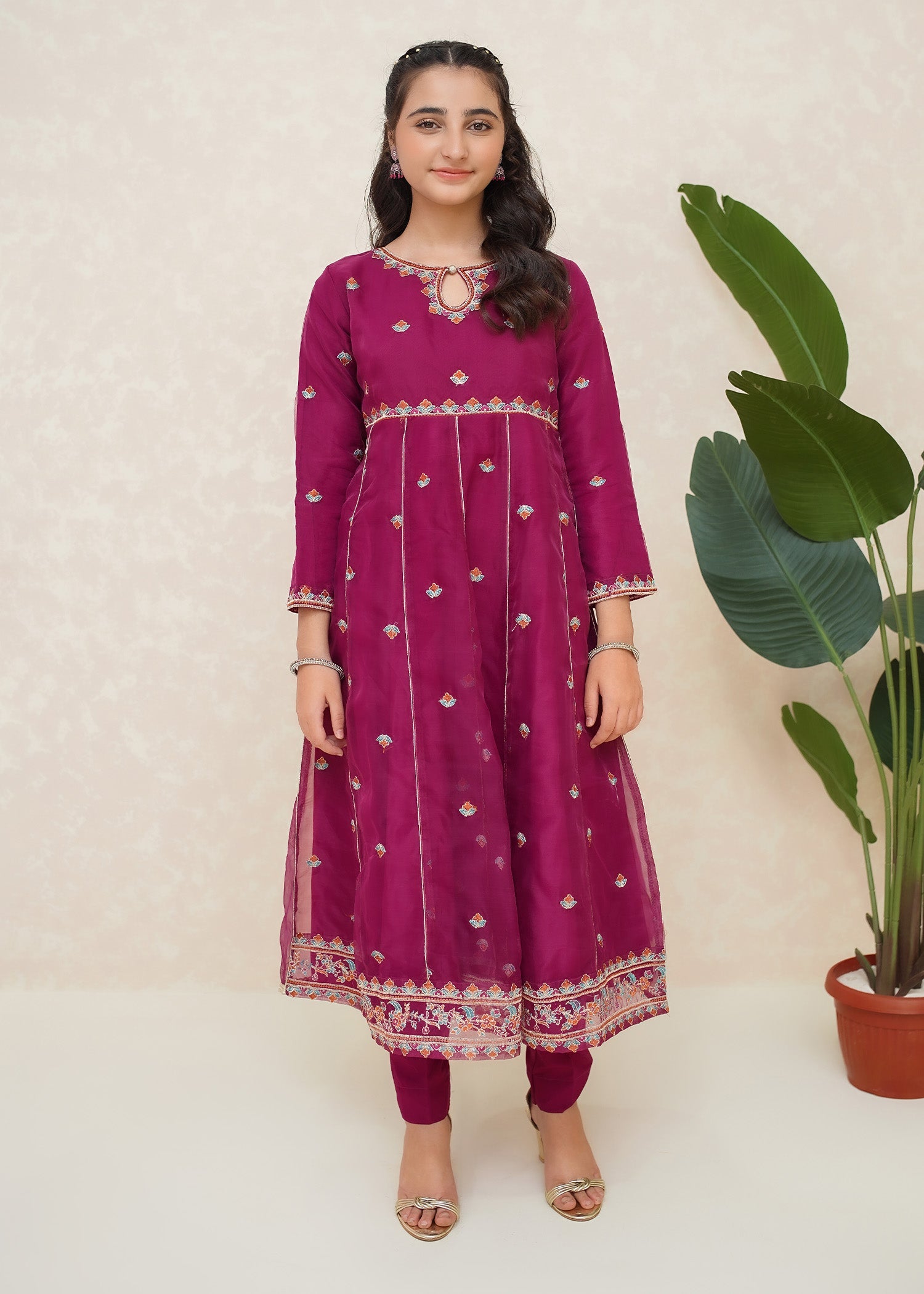 Modest Stitched 3 Piece Luxury Formals Collection'2025-Bahaar