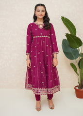 Modest Stitched 3 Piece Luxury Formals Collection'2025-Bahaar
