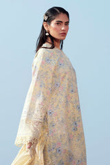 Summer Together By Afrozeh Unstitched 3 Piece Lawnkari Vol-03 Collection-AL-08-Baroque