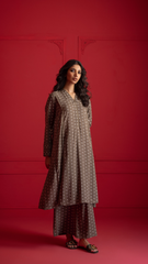 Eternal Classics By Najia Zia Stitched 2 Piece Winter Collection'2025-Basil