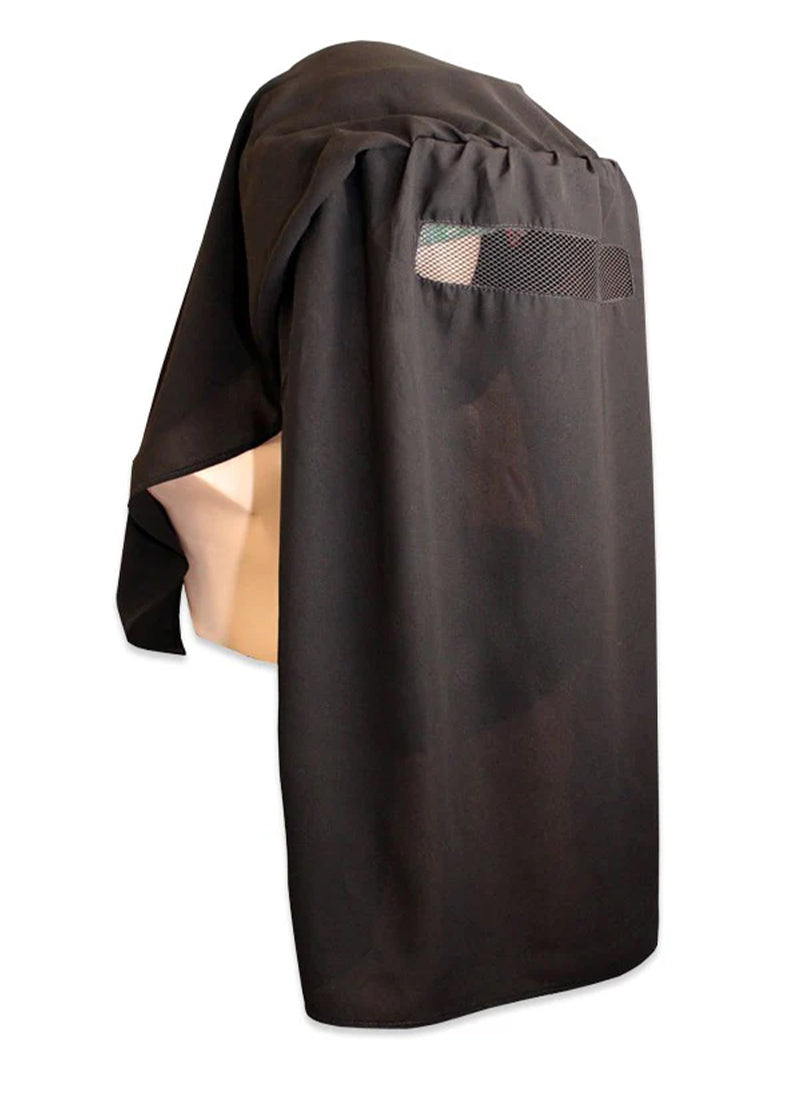 Hijab Ul Hareem Black Hajj Cap Face Cover