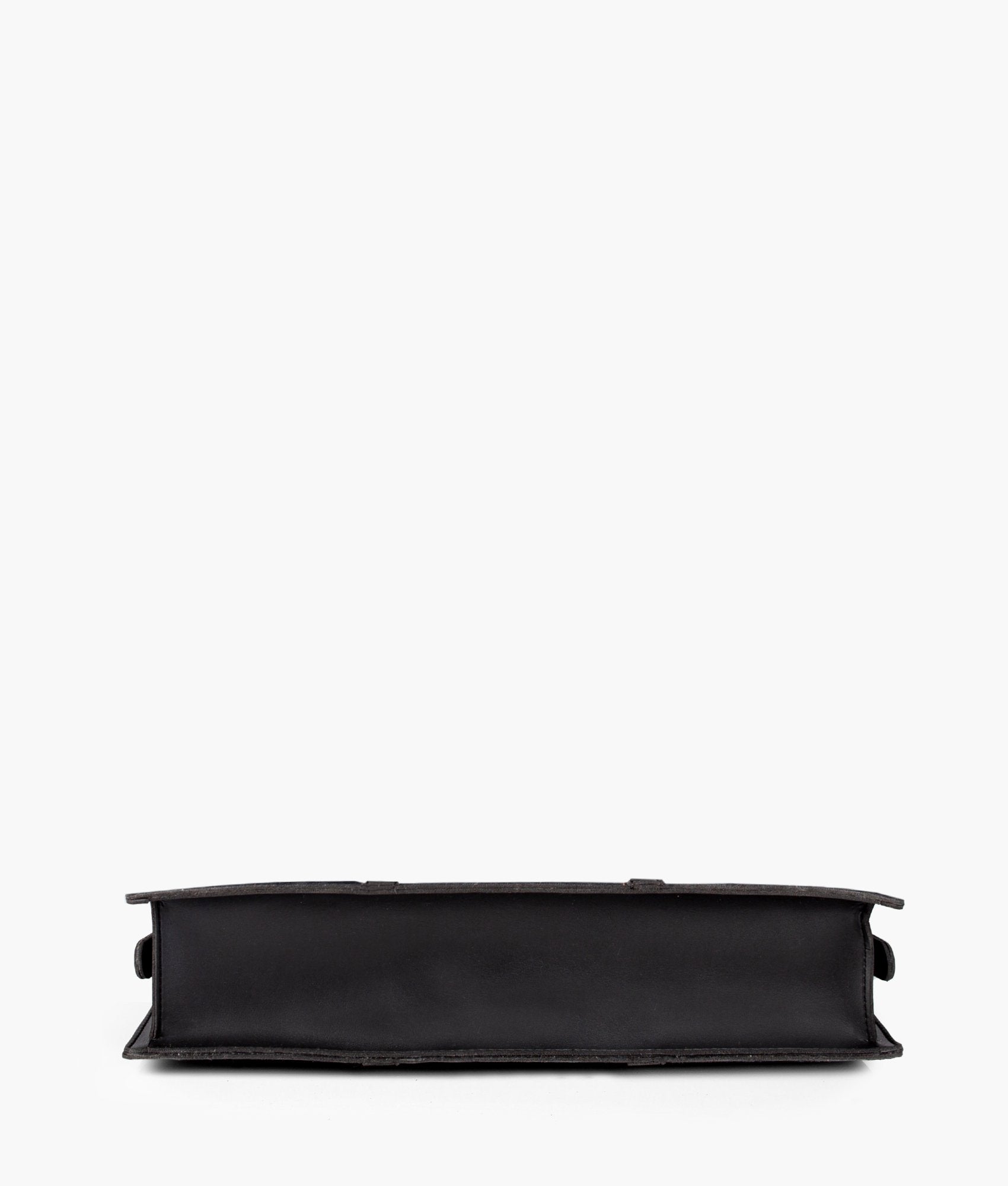 RTW Creation - Black suede laptop bag
