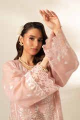 Lux Edit By Zaaviay Stitched Blushing Beauty (Shirt & Duppatta)