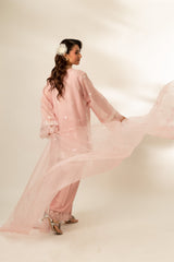 Lux Edit By Zaaviay Stitched Blushing Beauty (Shirt & Duppatta)