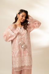 Lux Edit By Zaaviay Stitched Blushing Beauty (Shirt & Duppatta)